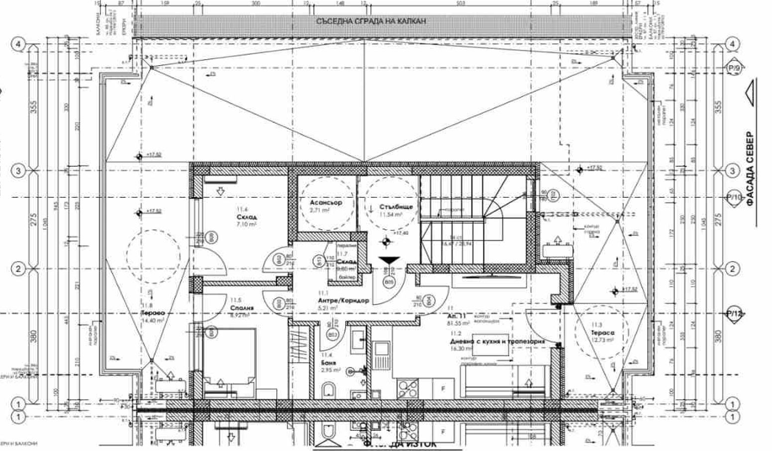 Panoramic apartment above the city – spacious apartment with one bedroom, two terraces, and a feeling of freedom