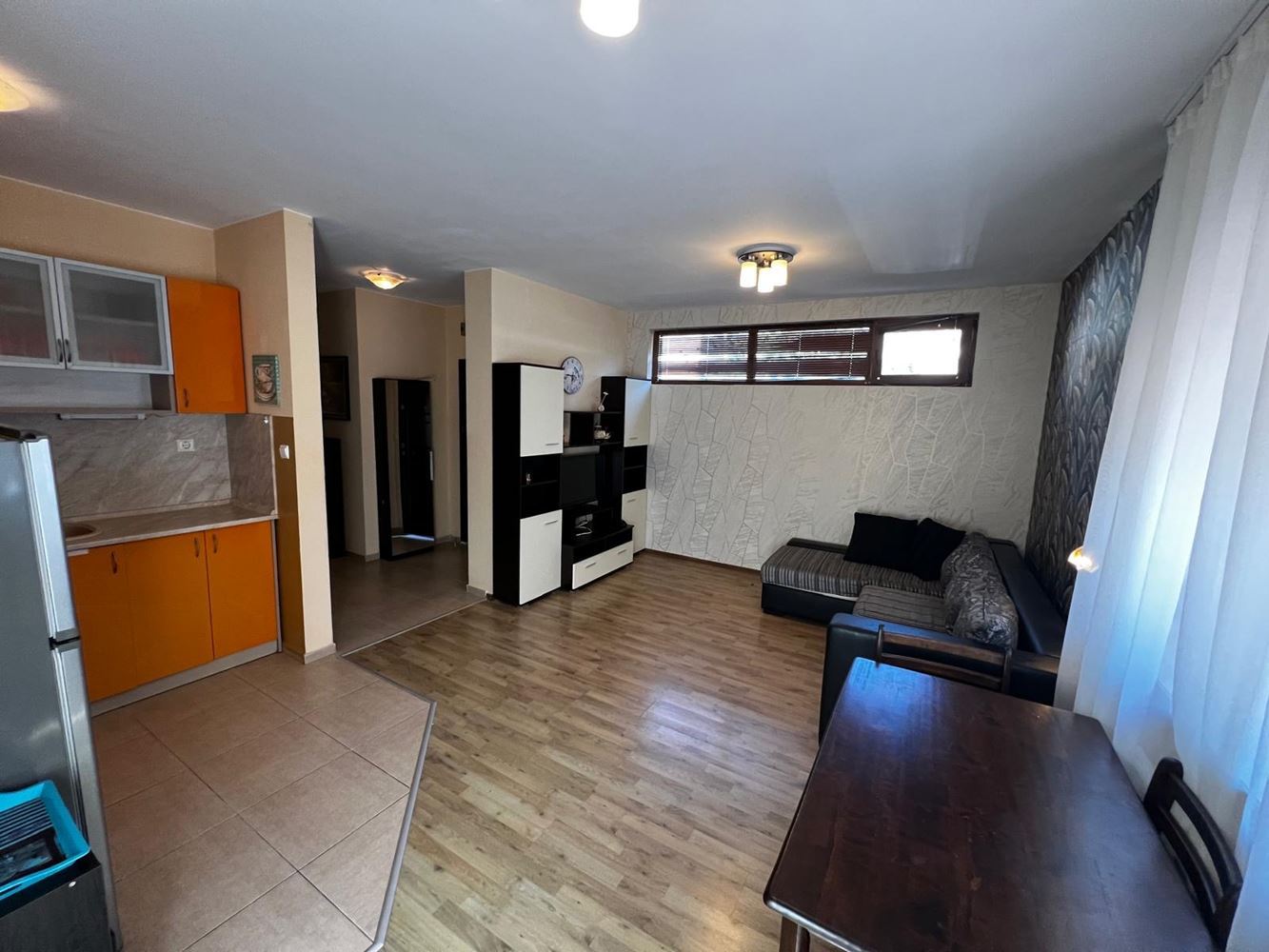 Cozy one-bedroom apartment in Sarafovo – private entrance, no maintenance fee, suitable for year-round living