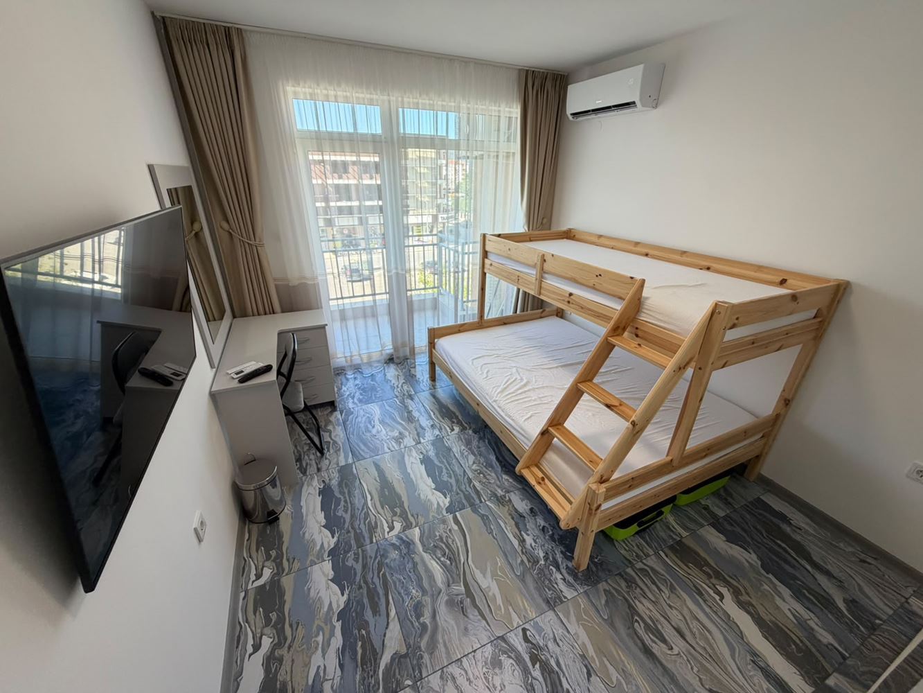 Spacious Two-Bedroom Apartment with Pool View in Sunny Beach – Excellent Choice for a Family and Investment