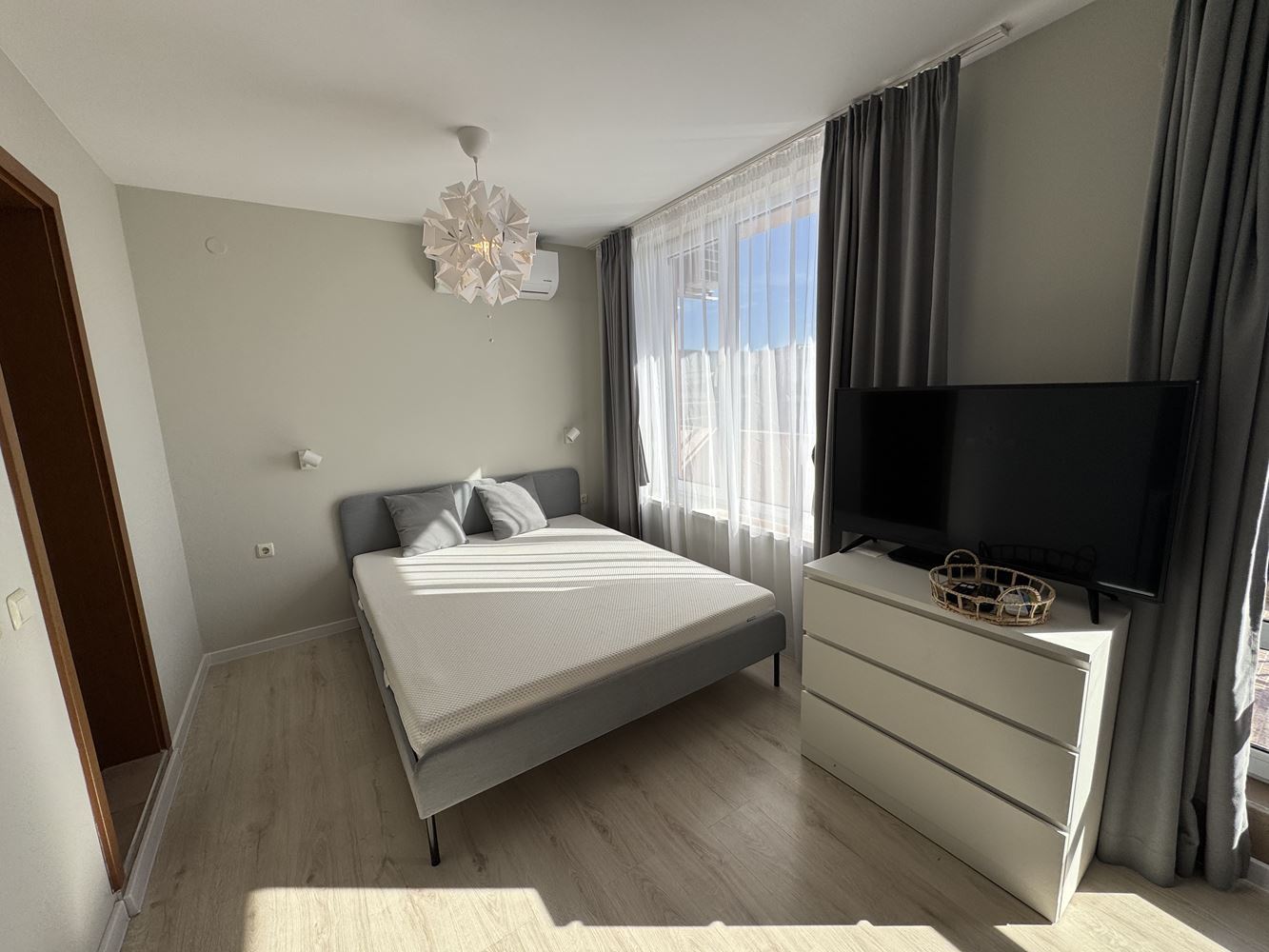 Studio with pool view in a complex with excellent infrastructure in Sunny Beach