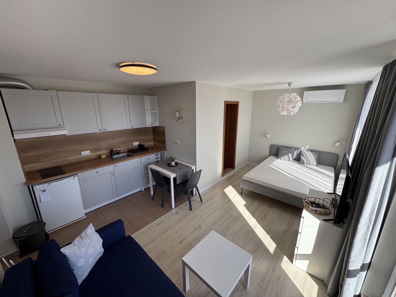 Studio with pool view in a complex with excellent infrastructure in Sunny Beach