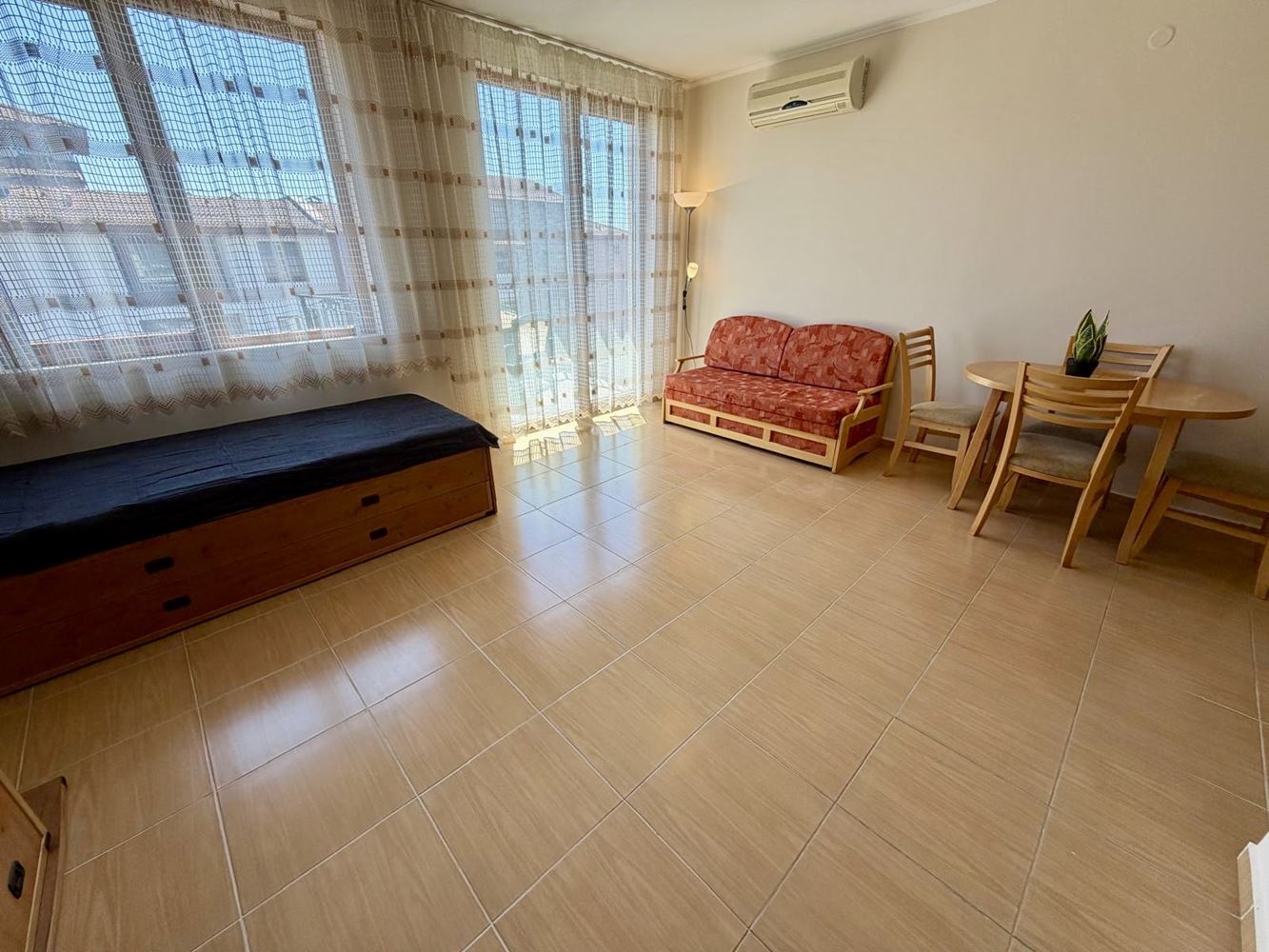 Panoramic studio with breathtaking sea view in Nessebar – ready to move in