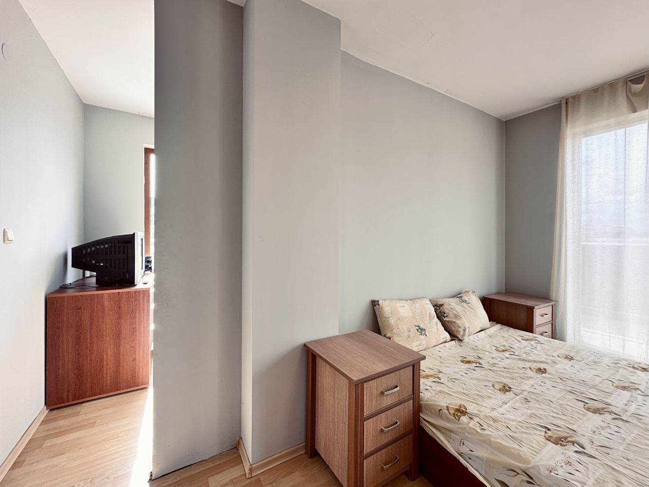 Spacious Studio with Impressive Panoramic Terrace in Sunny Beach