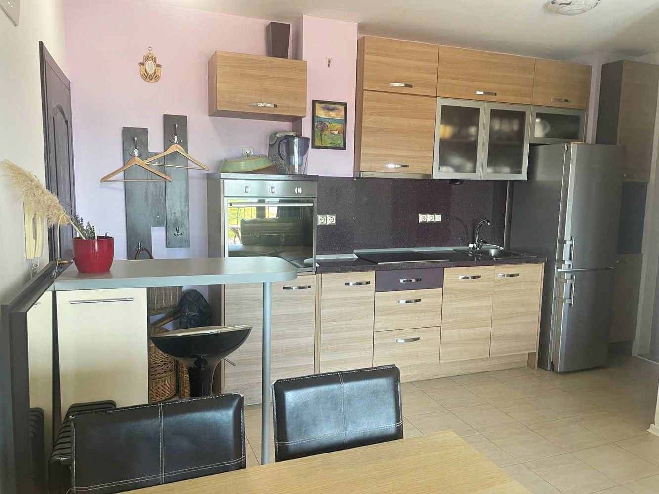 Spacious Apartment with Sea View in Saint Vlas