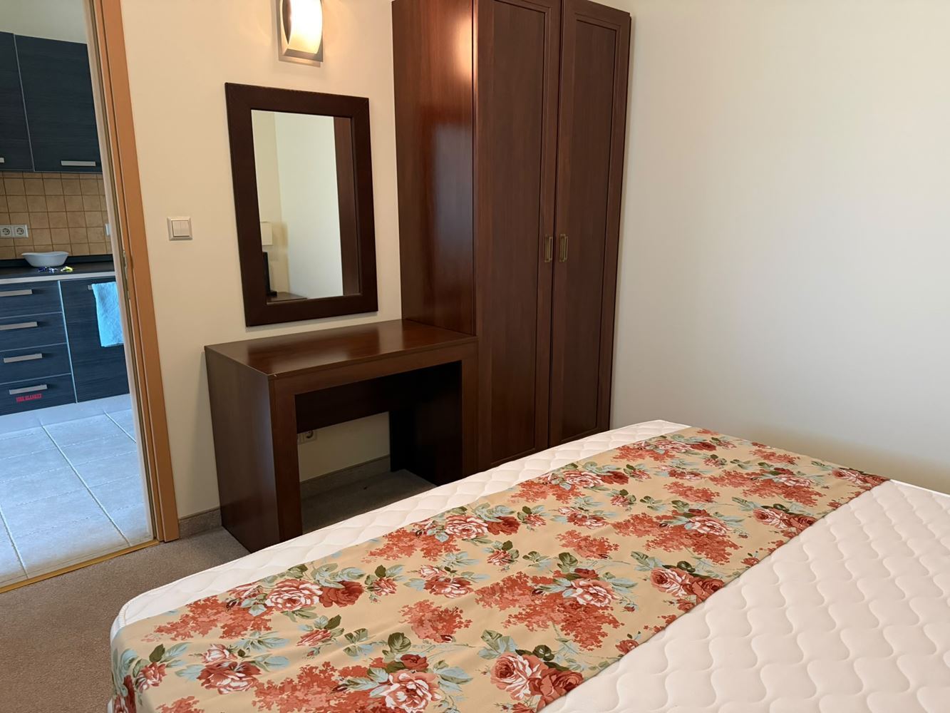 Spacious One-Bedroom Apartment on the First Line in Pomorie