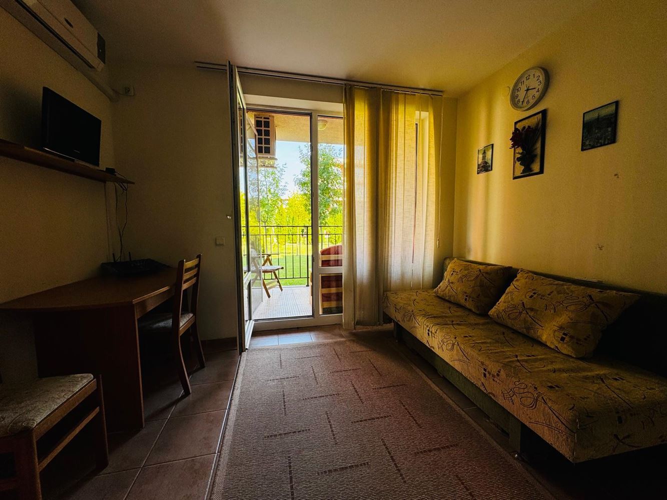 Cozy Three-room Apartment on the Ground Floor in Sunny Beach – Excellent Investment Near the Aquapark and the Sea