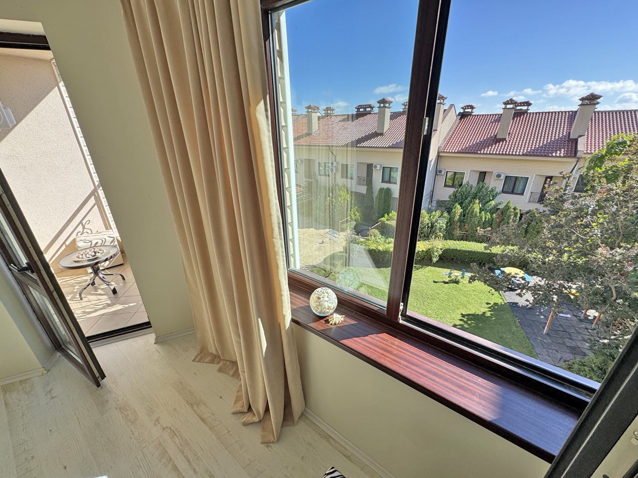 Furnished One-Bedroom Apartment with a Wonderful View of Sunny Beach