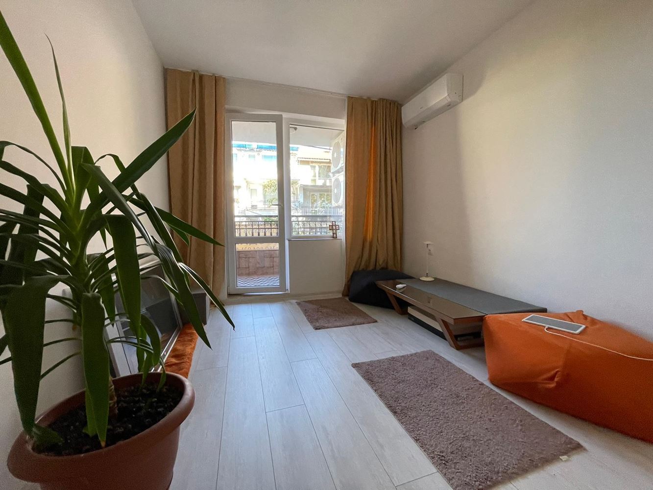 Furnished One-Bedroom Apartment without Maintenance Fee in Sarafovo