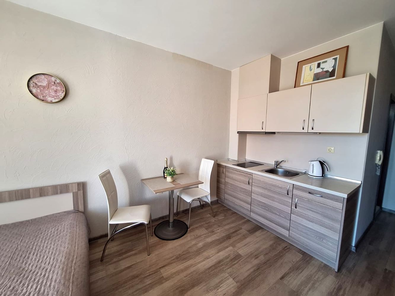 Cozy studio 200 meters from the beach in Sveti Vlas – fully furnished and ready to move in