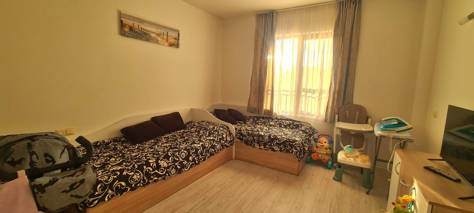 Sozopol: Two-bedroom apartment 200 meters from Kavatsi Beach – fully furnished and ready to move in
