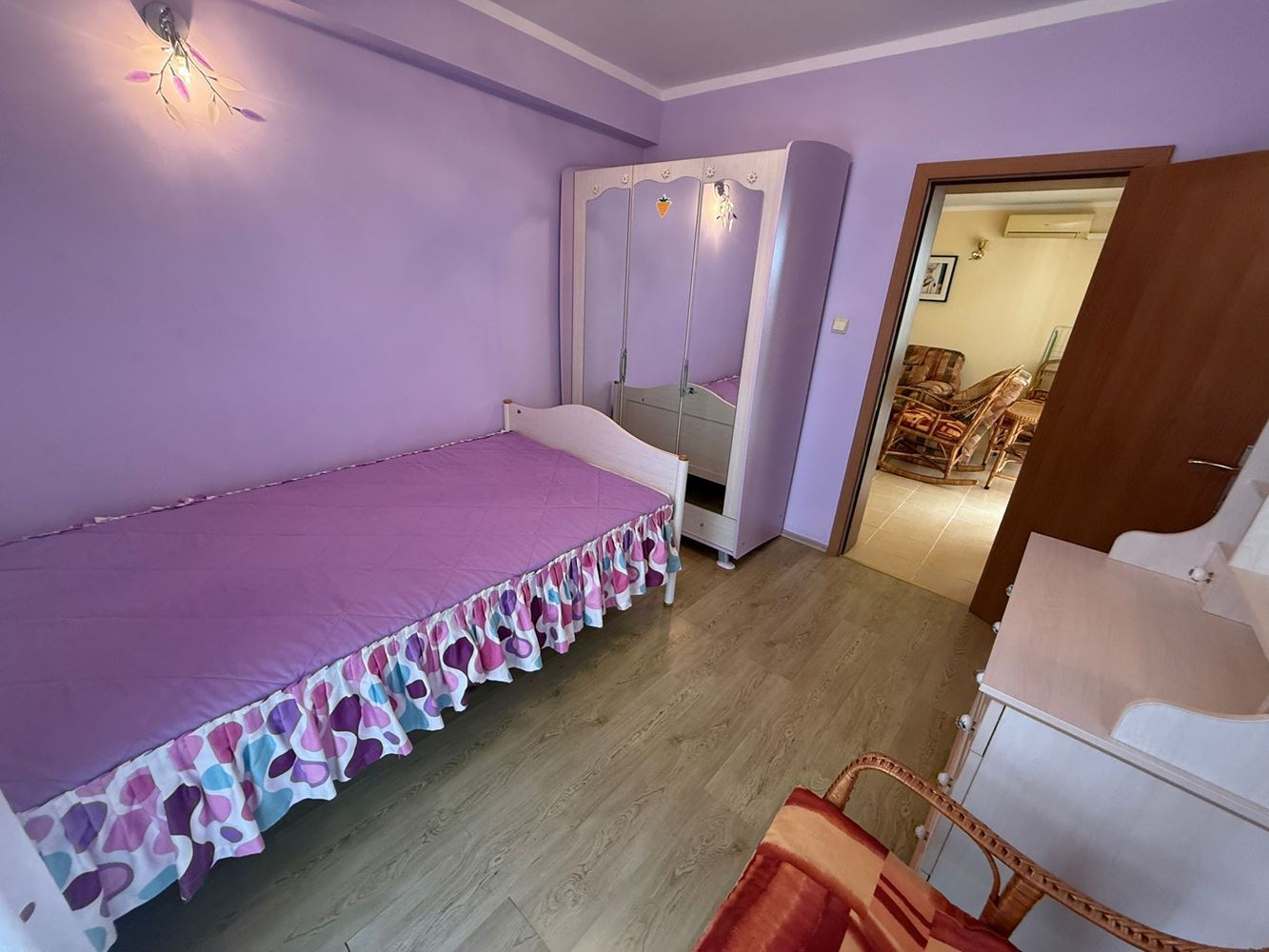 Spacious two-bedroom apartment in Sunny Beach – comfort, nature and low maintenance fee