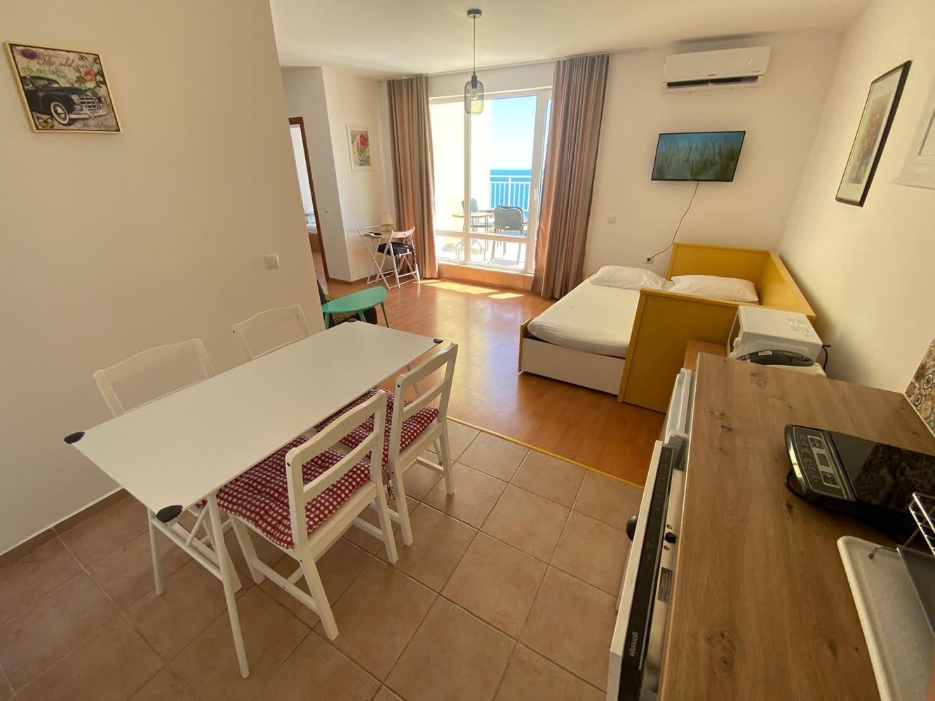 Apartment with One Bedroom and Panoramic Sea View in a Luxury Complex with Multiple Services