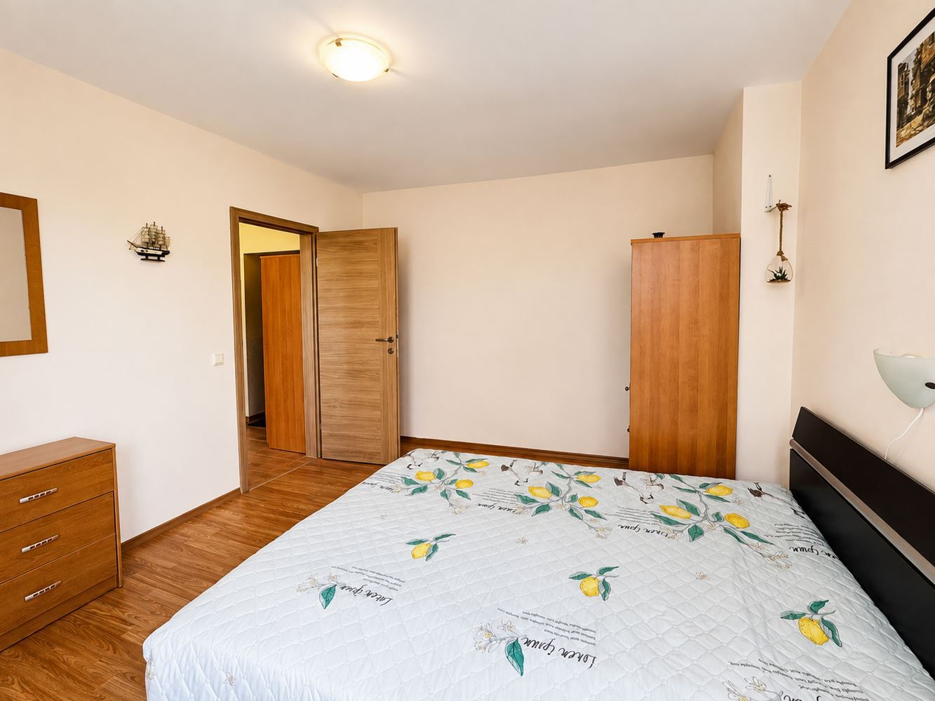 Two-Bedroom Apartment on the Ground Floor with Garden View in Sunny Beach