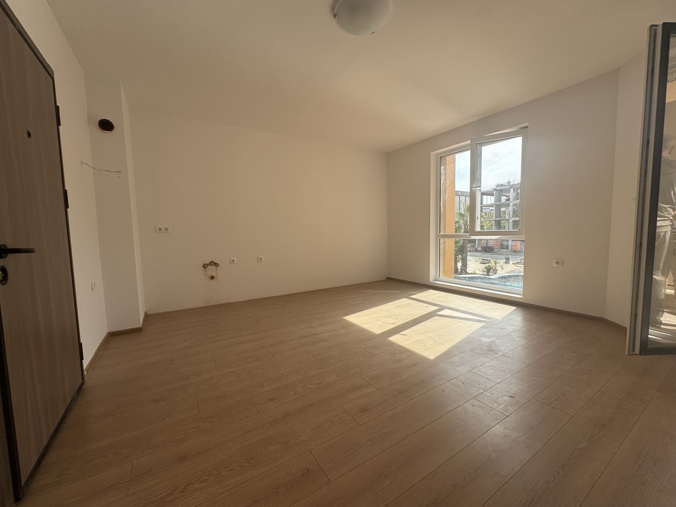 Studio in a new luxury complex in Sunny Beach with a view of the pool and garden