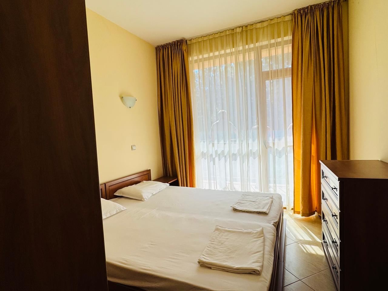 One-Bedroom Apartment with Pool View – Only 300 m from the Sea in Sunny Beach