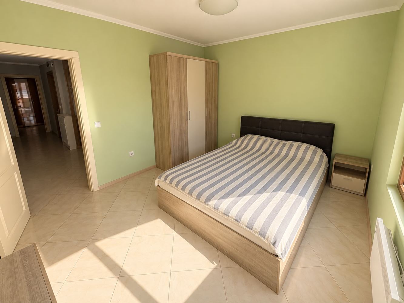 Spacious Three-Bedroom Apartment 100 m from the Sea in Ravda – No Maintenance Fee