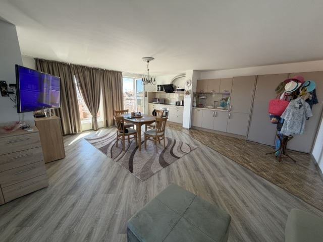 Spacious apartment with one bedroom and sea view in the heart of Sarafovo with the possibility of conversion into an apartment with two bedrooms