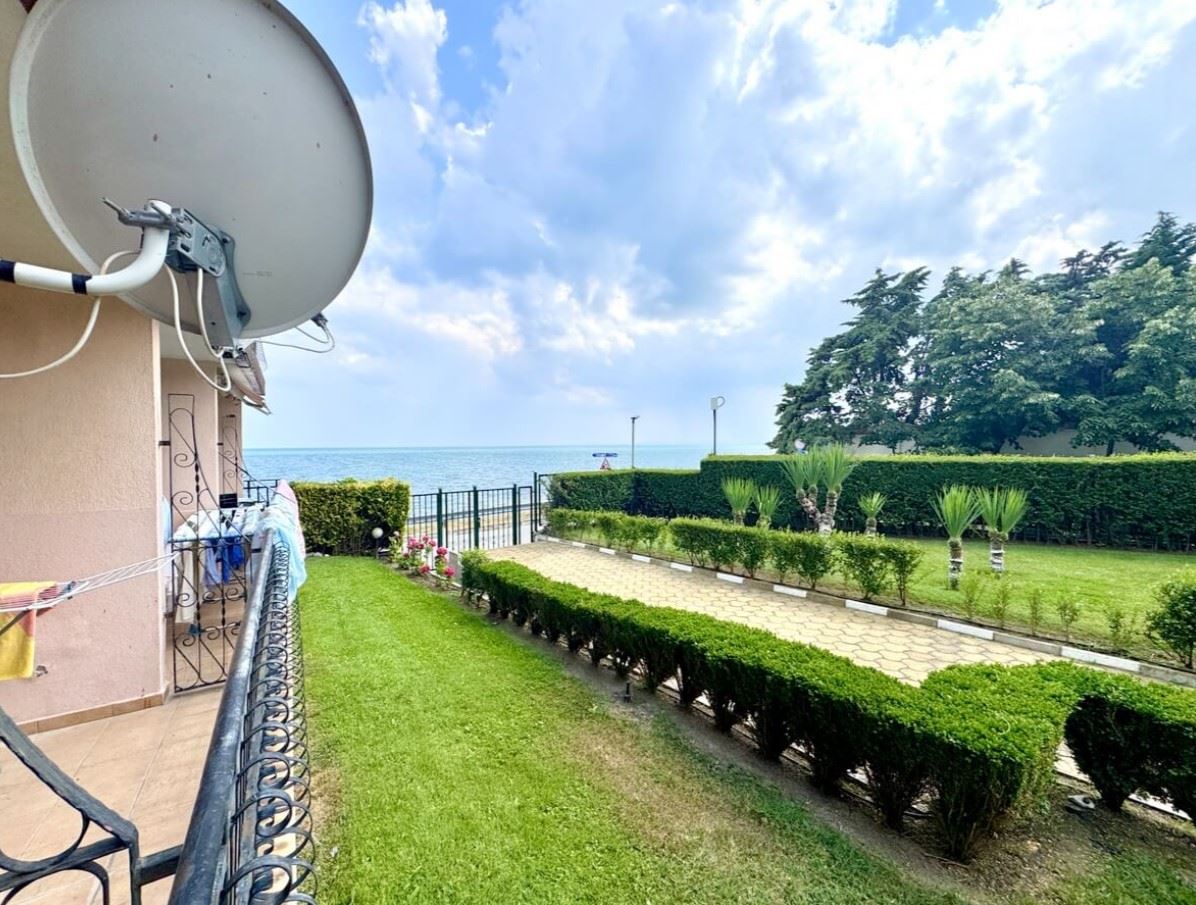 Spacious Two-Bedroom Apartment on the First Line in Ravda – A Spacious Seaside Home with a Unique View