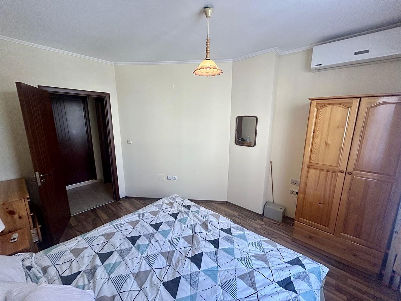 Spacious one-bedroom apartment with a green view in Nessebar – ready to move in