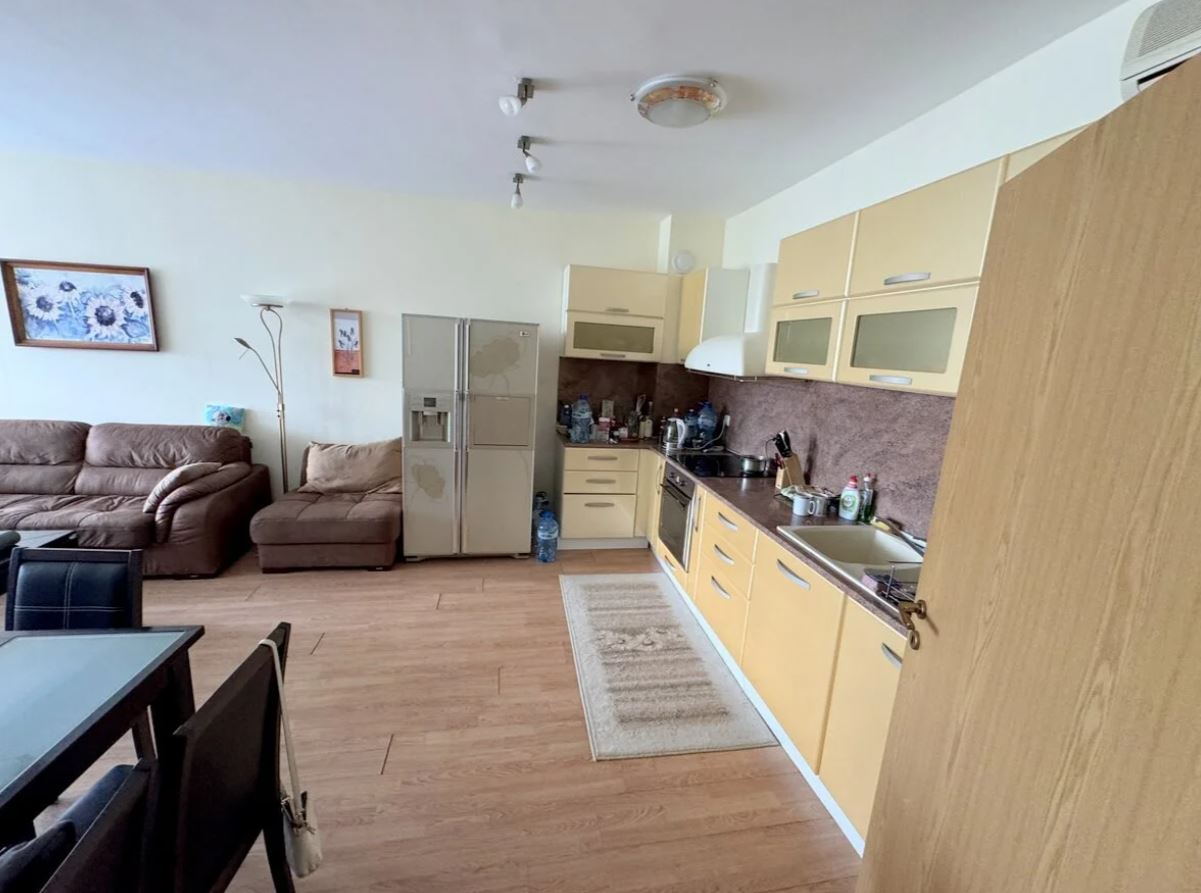 Spacious Two-Bedroom Apartment on the First Sea Line in Ravda – Panoramic Sea View and Prestigious Location
