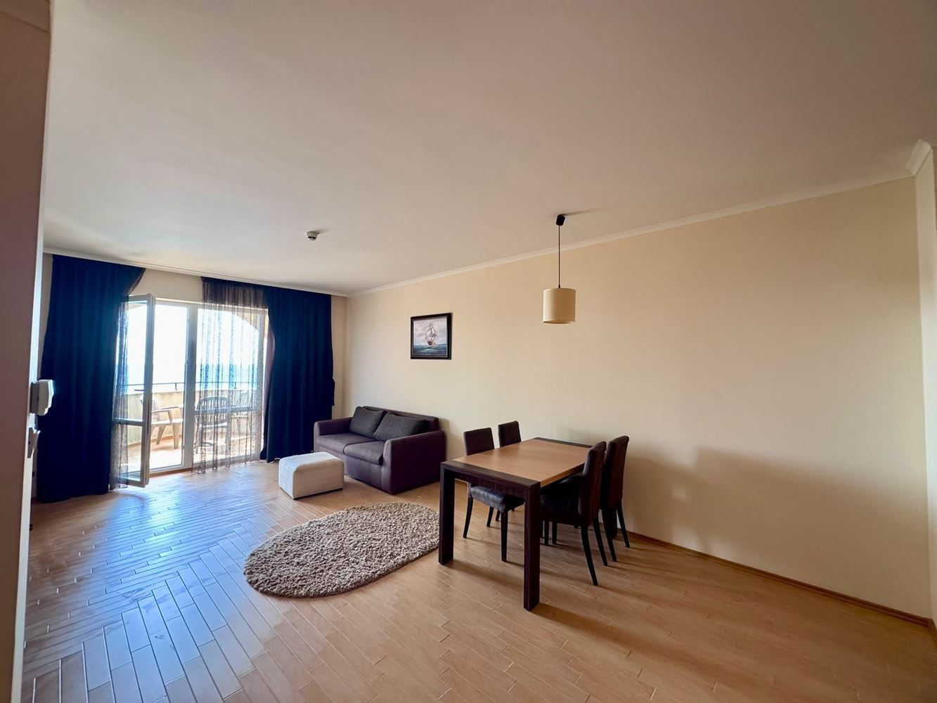 One-Bedroom Apartment on the First Line with Panoramic Sea View in Sunny Beach