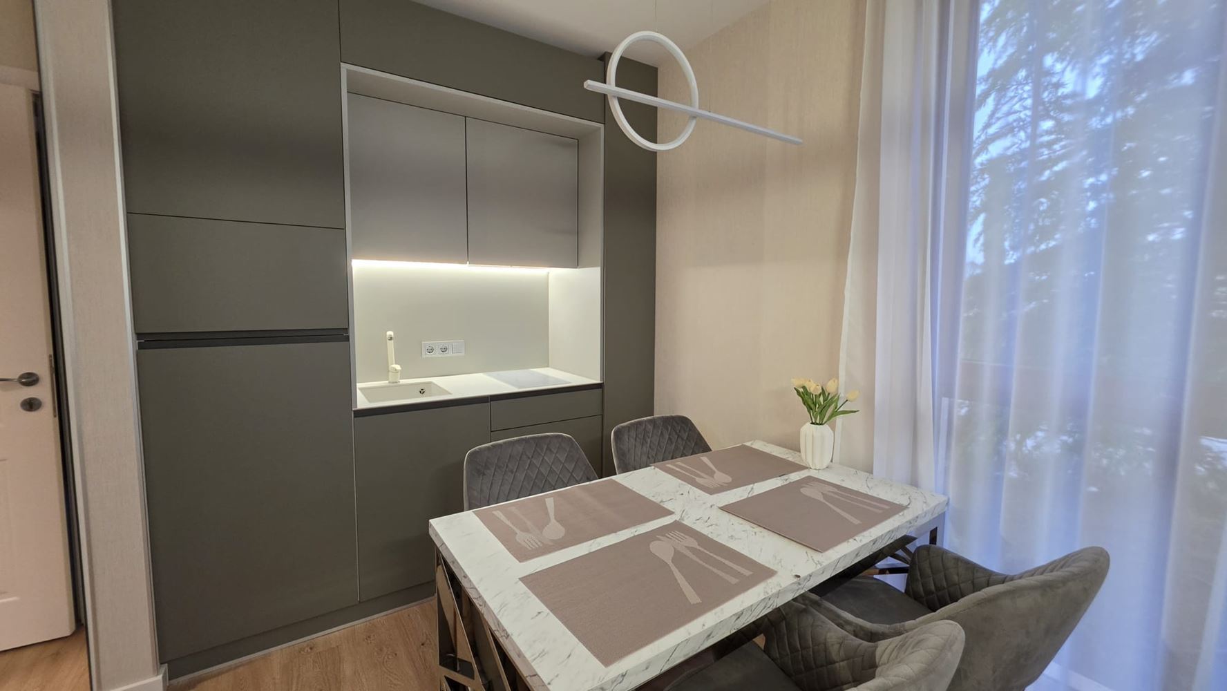 Cozy one-bedroom apartment in a luxury complex in Sunny Beach