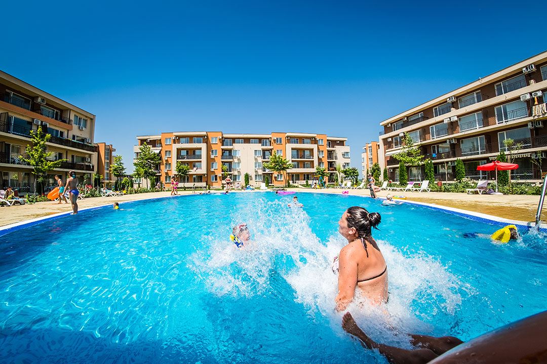 Modern studio with new renovation and peaceful view – an excellent place for отдых in Sunny Beach
