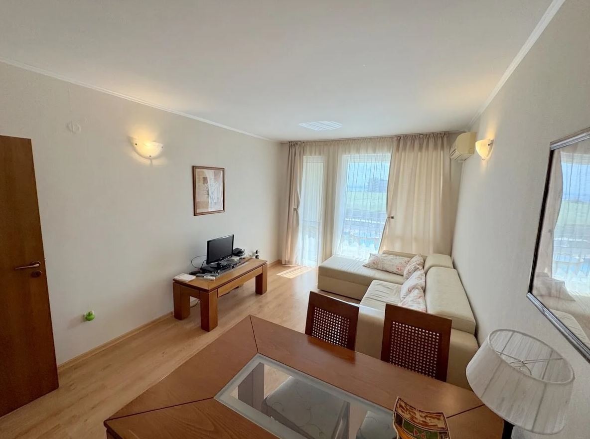 One-Bedroom Apartment with Sea View in a Gated Complex in Ravda – 200 m from the Sea