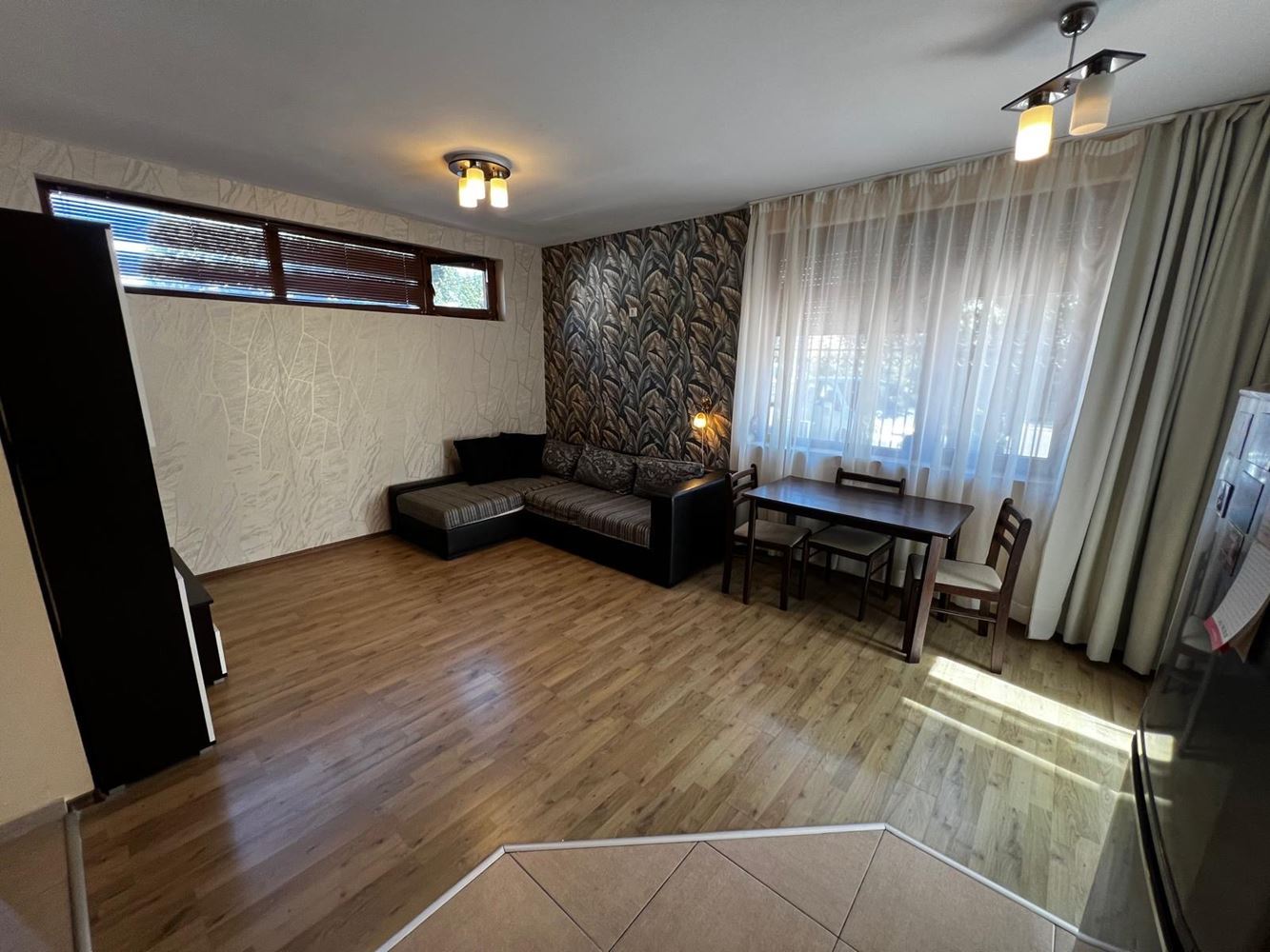 Cozy one-bedroom apartment in Sarafovo – private entrance, no maintenance fee, suitable for year-round living