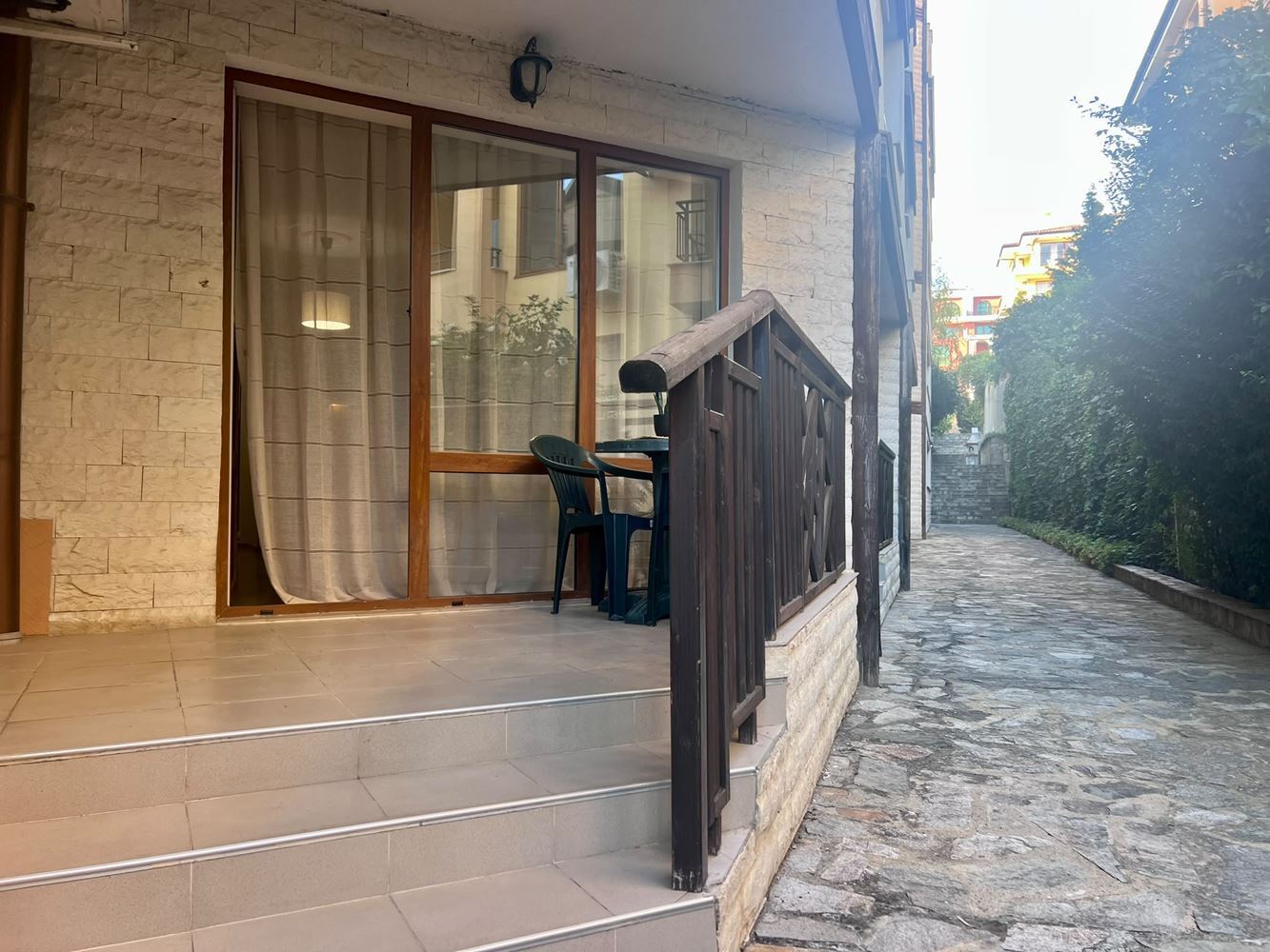 Studio with designer renovation in Sveti Vlas – only 200 m from the sea