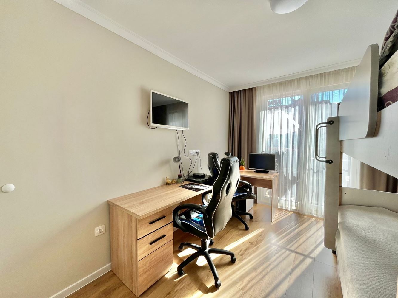 Two-level apartment with two bedrooms in the centre of Ravda – luxury, comfort and excellent location close to the sea