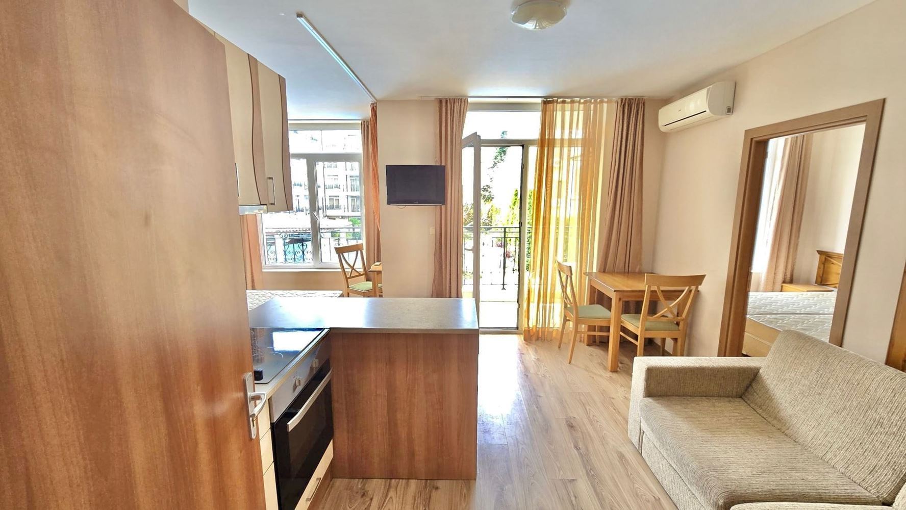 Cozy, stylish and comfortable by the sea – a two-bedroom apartment in the heart of Sunny Beach