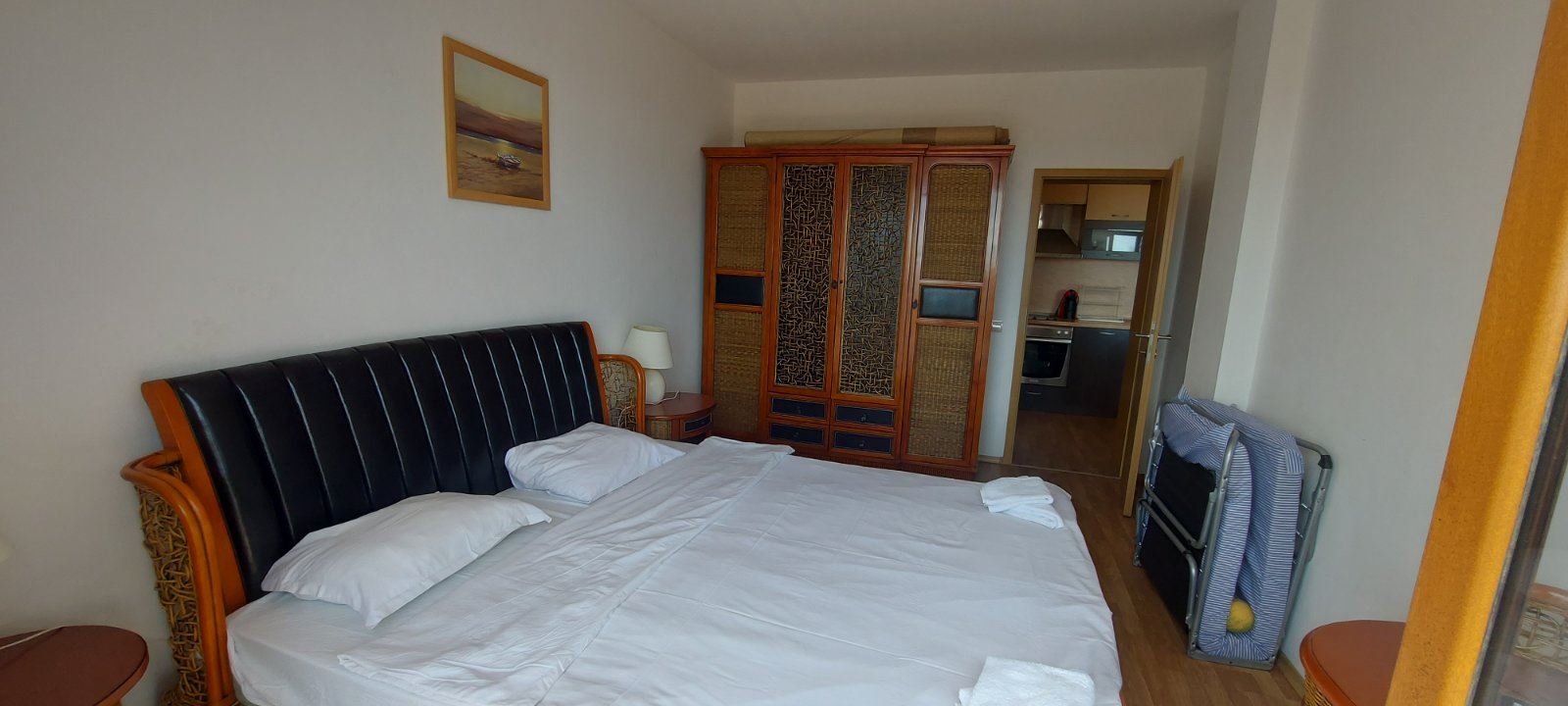 One-bedroom apartment with panoramic sea view in Aheloy – comfort, space and tranquility