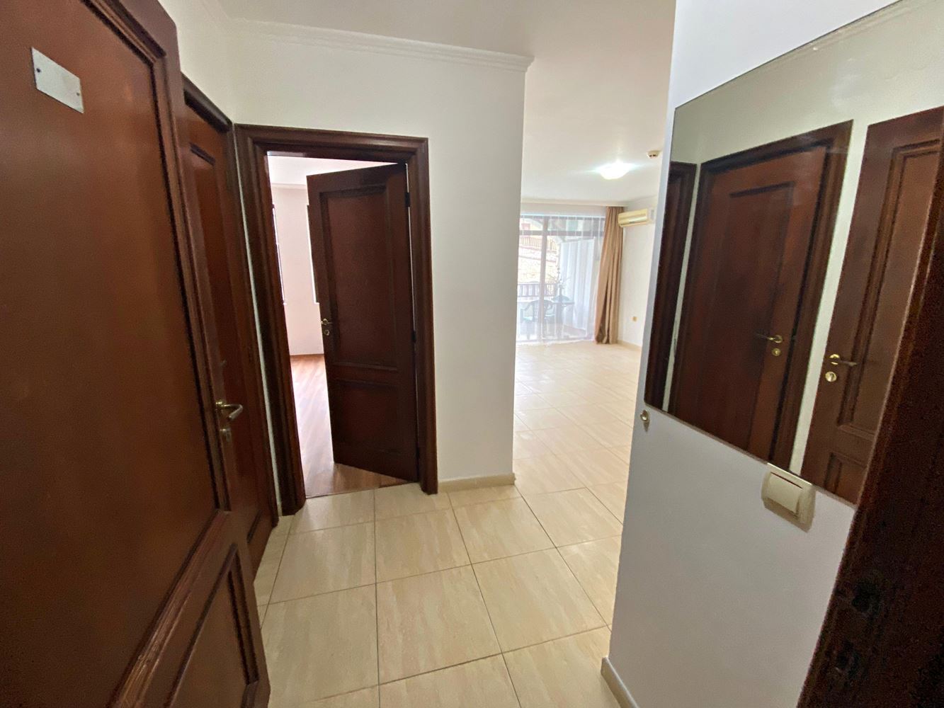 Luxury and tranquility on the first sea line in Sveti Vlas – spacious one-bedroom apartment with pool view