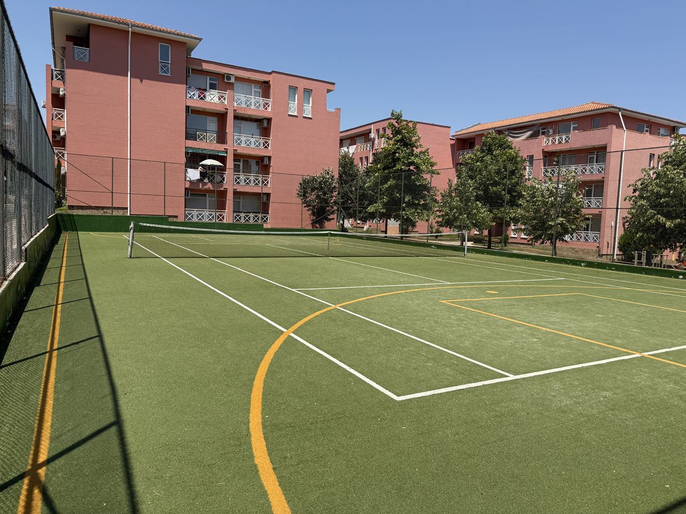 Furnished One-Bedroom Apartment with Pool View in Sunny Beach