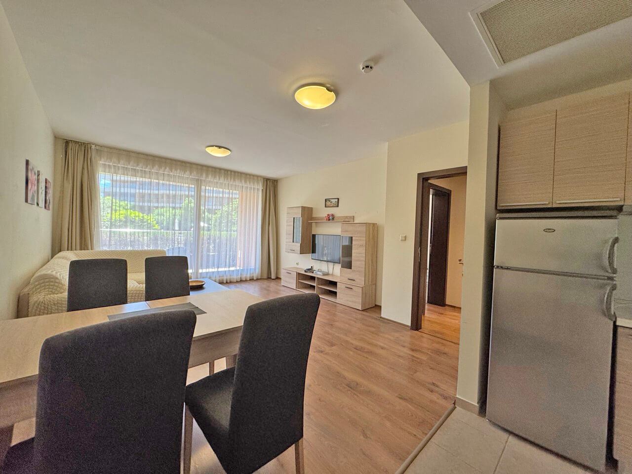 Spacious one-bedroom apartment 200 m from the sea in Sunny Beach – luxury, comfort and an excellent location