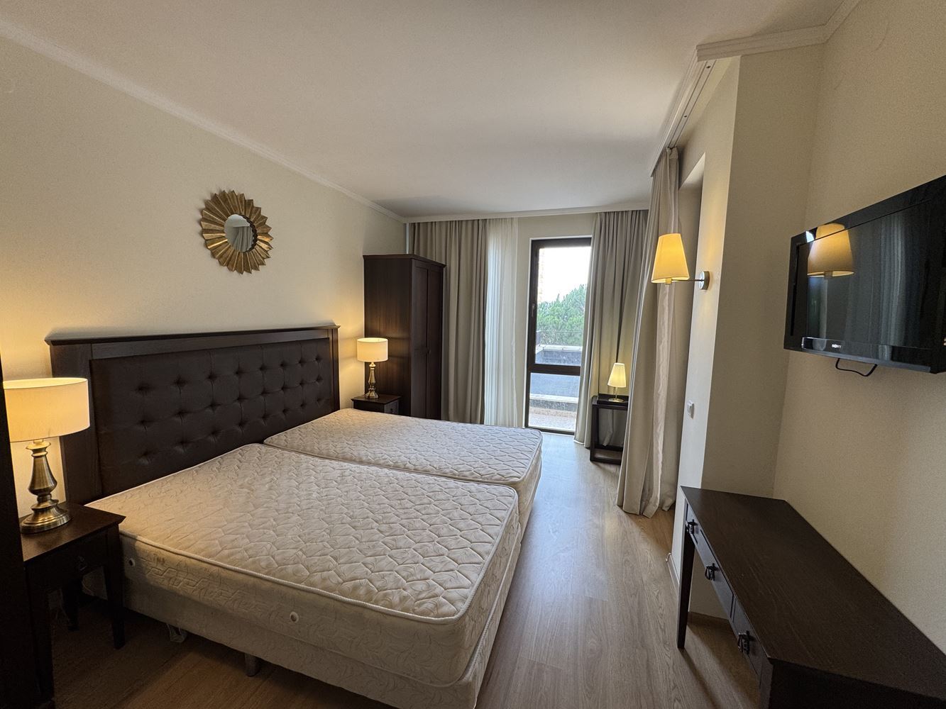 Spacious One-Bedroom Apartment with a Large Terrace, 50 Metres from the Beach in Sunny Beach