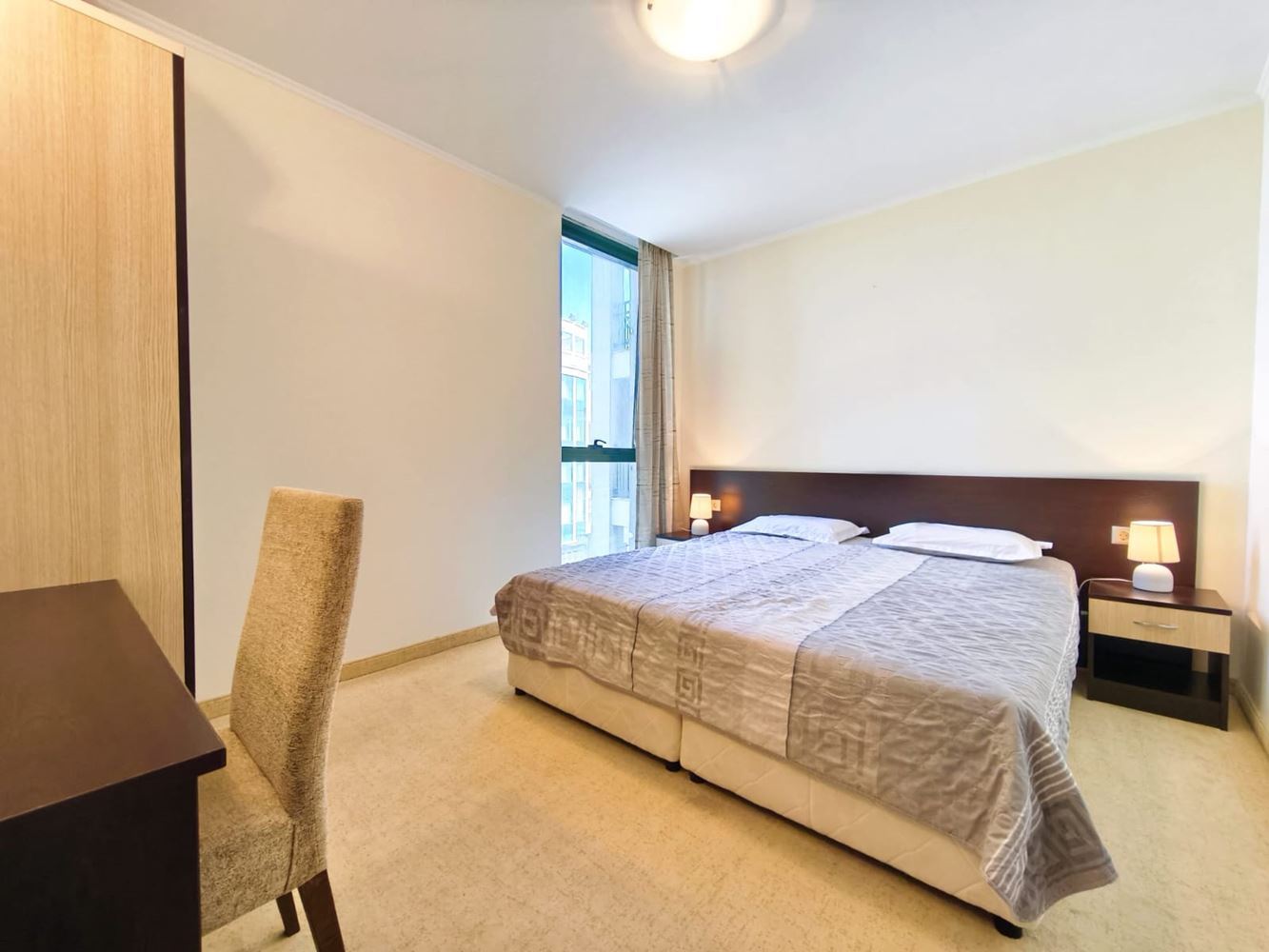 Luxury One-Bedroom Apartment on the First Sea Line in Pomorie – Surrounded by Greenery and Water Attractions