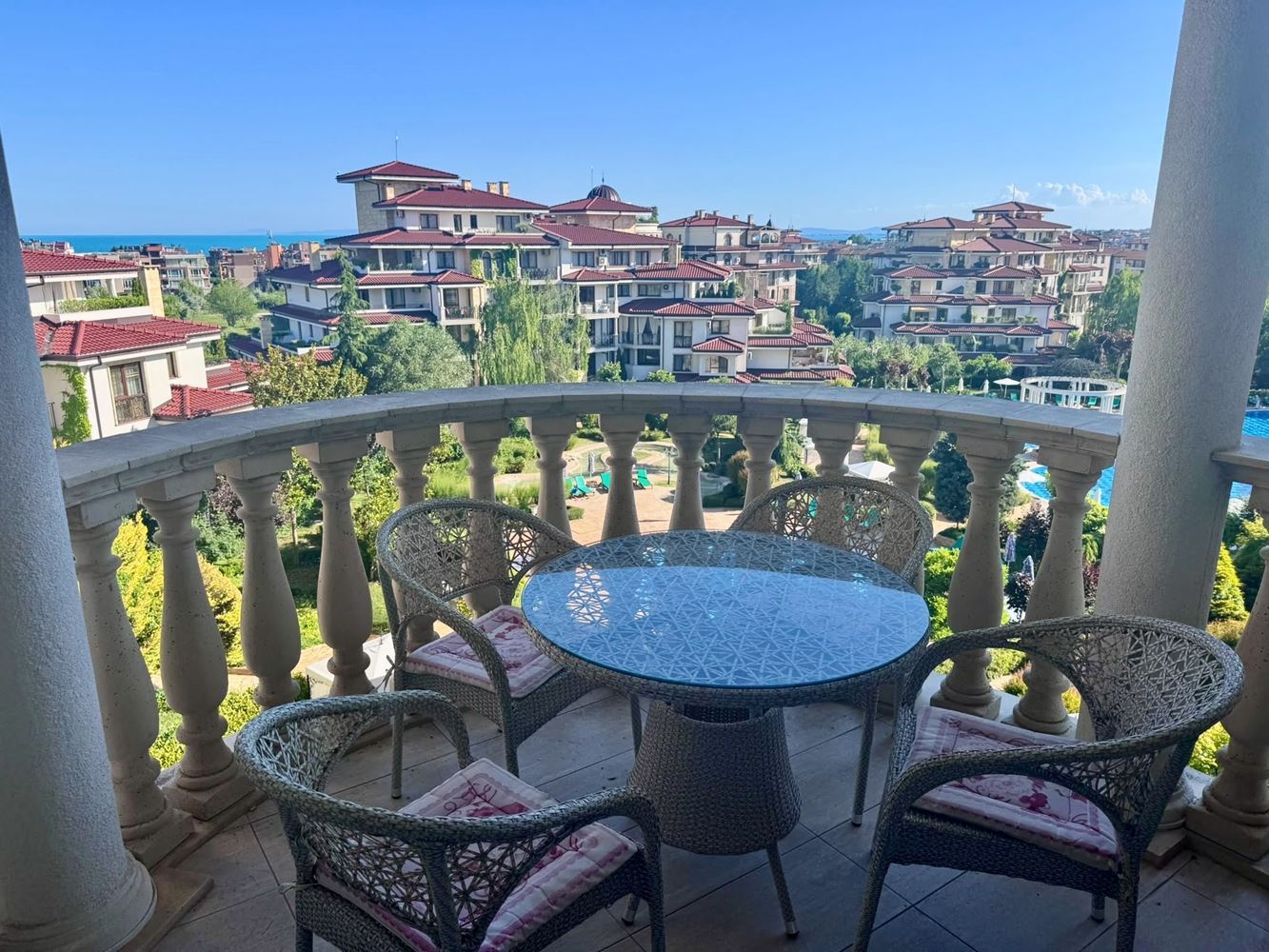 Spacious Two-Bedroom Apartment with Sea Panorama in a Prestigious Complex in Nessebar – Comfort, Space and Impressive Views