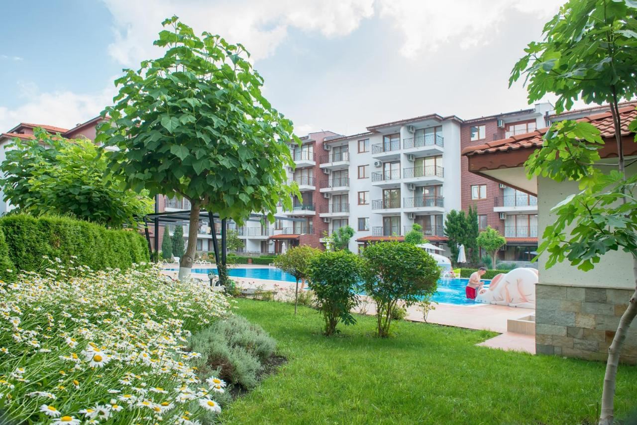 Apartment with two bedrooms and pool view in Nessebar – space, comfort and excellent location just 300 meters from the sea