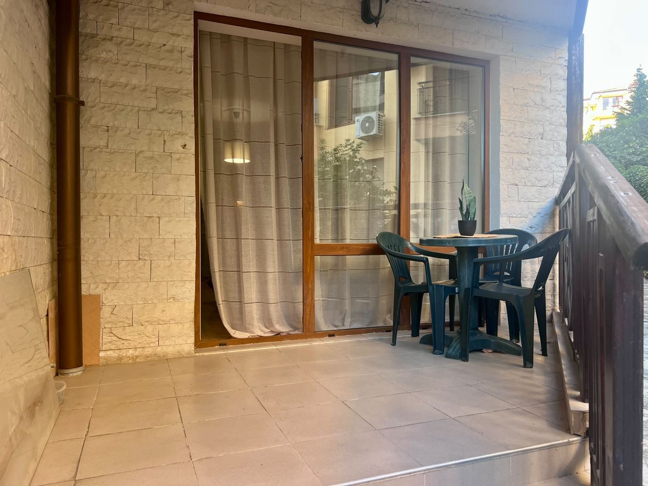 Studio with designer renovation in Sveti Vlas – only 200 m from the sea