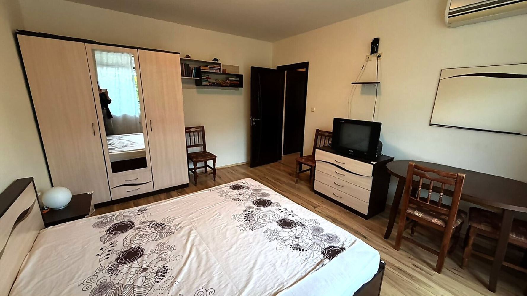 Spacious One-Bedroom Apartment with Two Terraces in Sveti Vlas – Fully Furnished and Ready to Move In