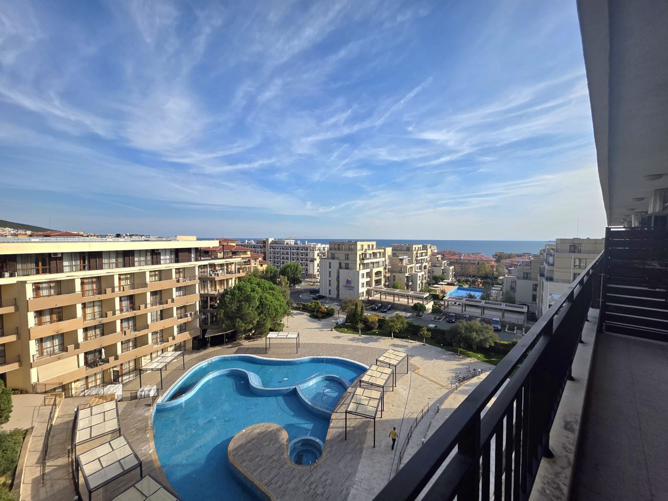 New One-Bedroom Apartment with Sea Views in Sveti Vlas
