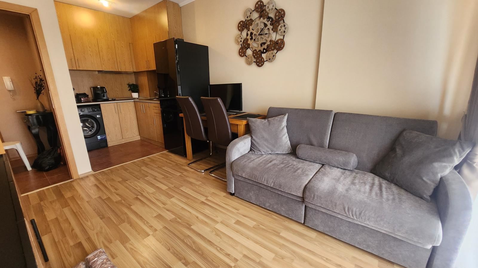 Comfortable One-Bedroom Apartment in a Complex in Sunny Beach with a Swimming Pool and Year-Round Maintenance