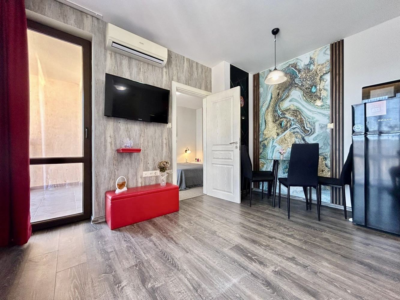 Apartment with One Bedroom and Two Spacious Terraces in Sunny Beach – Fully Furnished and Ready to Use