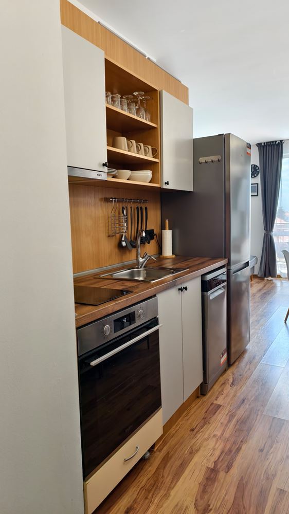 Spacious Modern Furnished Studio with a Separate Bedroom in a Complex in Aheloy – Ready to Move In