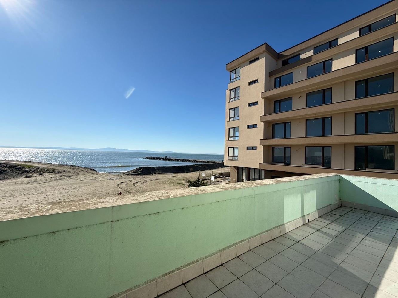 Luxury One-Bedroom Apartment with Panoramic Sea View in Pomorie