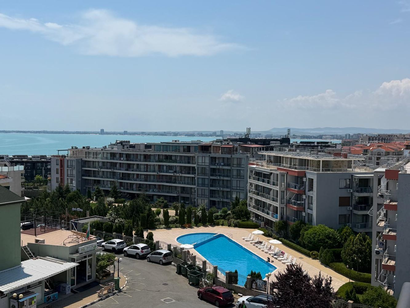 Spacious Apartment with Two Bedrooms and Panoramic Sea View in Sveti Vlas