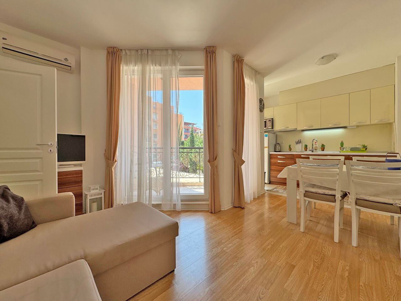 Elegant One-Bedroom Apartment with Pool View in a Luxury Complex in Sunny Beach