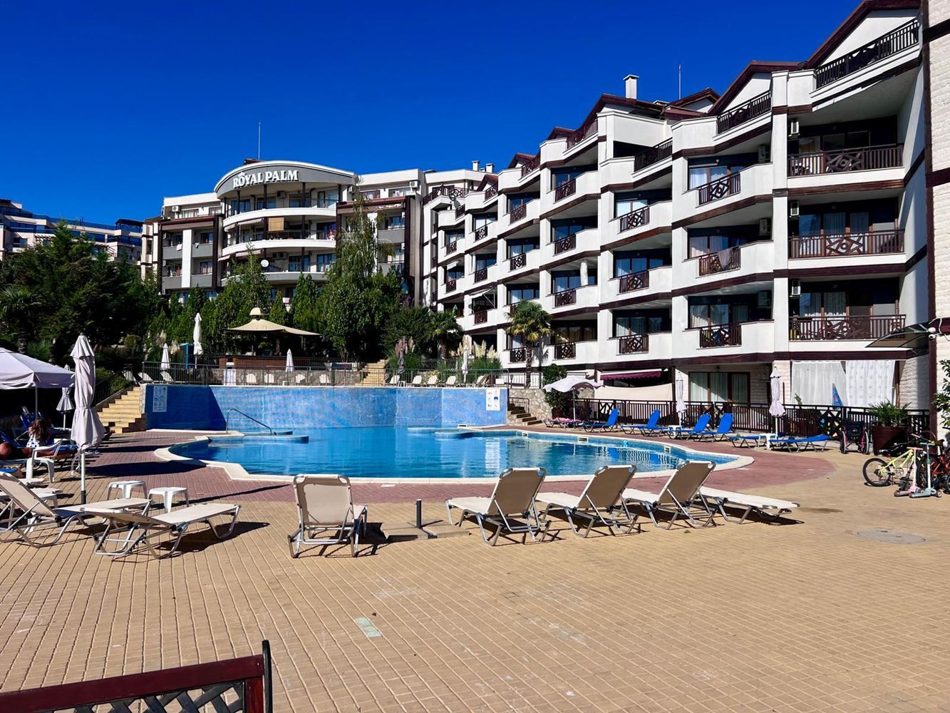 Studio with designer renovation in Sveti Vlas – only 200 m from the sea
